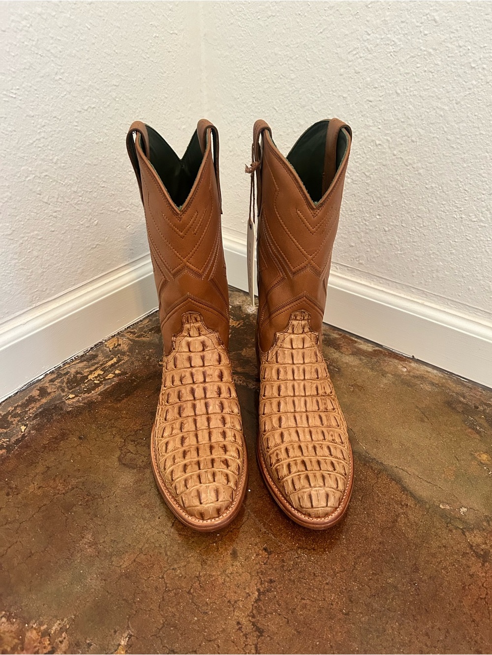 Tecovas Birthday Boot 6 Hornback Alligator  Western Boots